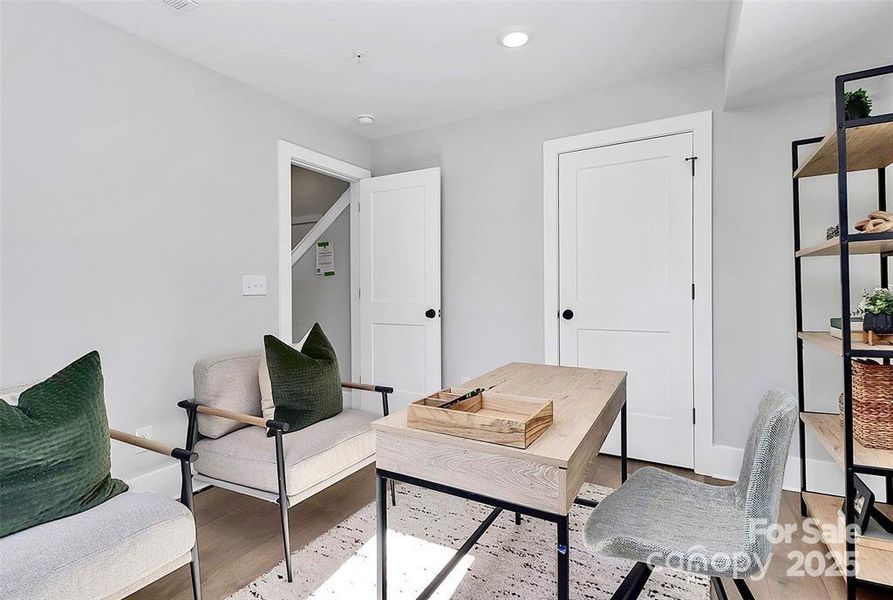 Furnished interior view inside a new home in , Charlotte (Image 18). Furnished interior view inside a new home in , Charlotte (Image 18).