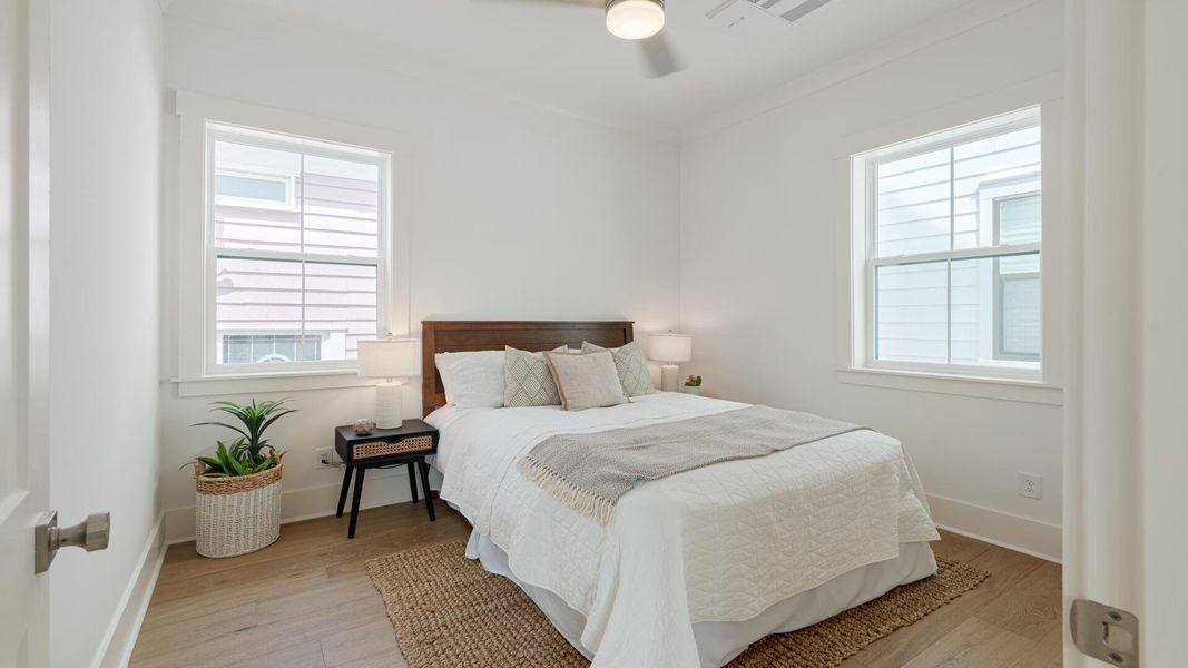 Furnished interior view inside a new home in Grants Court, Charleston (Image 11). Furnished interior view inside a new home in Grants Court, Charleston (Image 11).