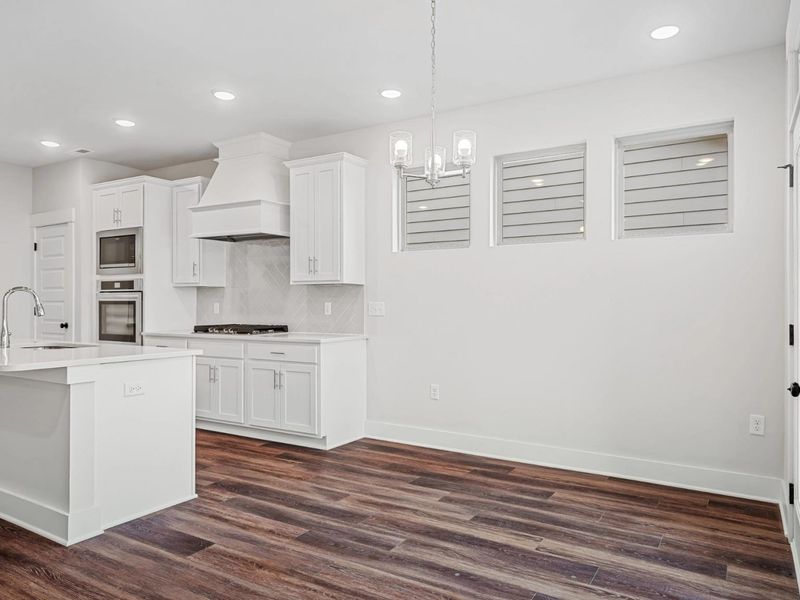Furnished interior view inside a new home in Calista Farms, White House (Image 8).