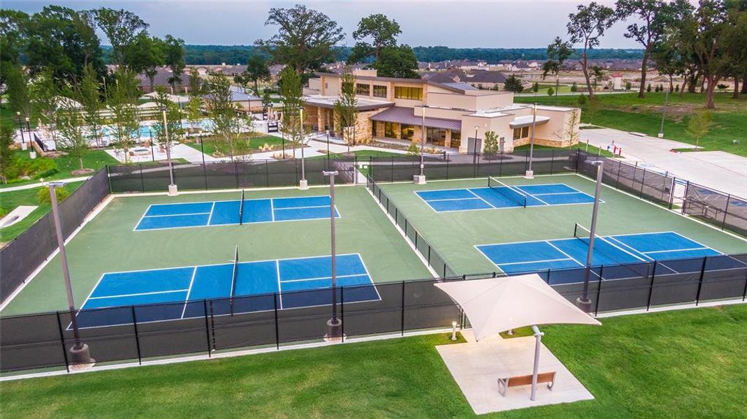 Community Tennis Court *Model Representation*