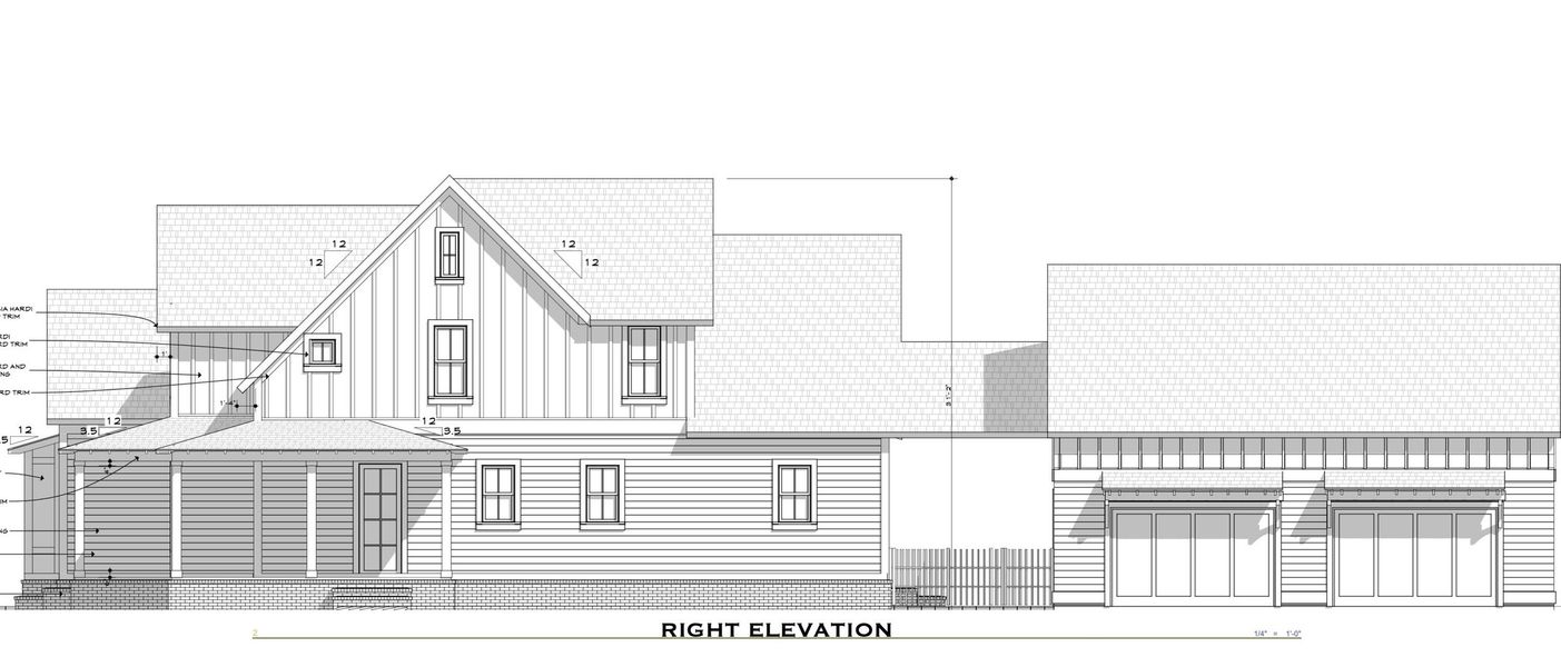 Exterior rendering of this home design in , Mount Pleasant, SC (Image 7).