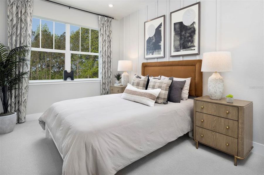 Furnished interior view inside a new home in Lakespur at Wellen Park, Venice (Image 6).