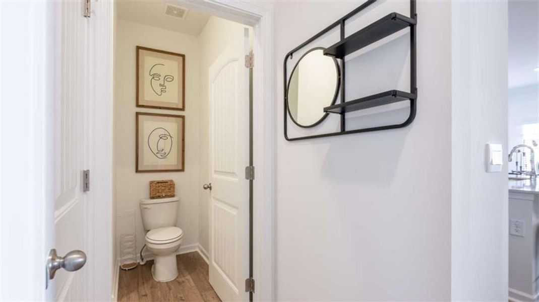 Furnished interior view inside a new home in Rosewood Farms, Acworth (Image 14).