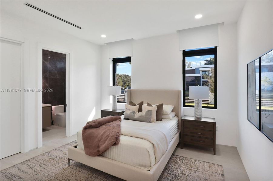 Furnished interior view inside a new home in , Davie (Image 45).