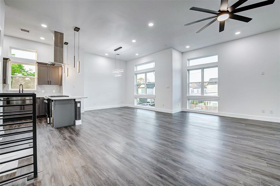 Spacious, unfurnished interior of a new home in , Houston (Image 10). Spacious, unfurnished interior of a new home in , Houston (Image 10).