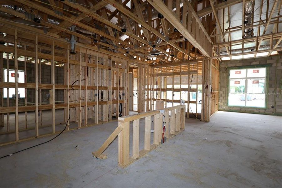 In-progress construction of a new home in Ravencliffe, Oviedo, FL (Image 5).