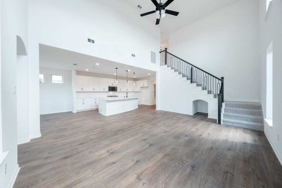 Spacious, unfurnished interior of a new home in Wildflower Ranch, Justin (Image 14). Spacious, unfurnished interior of a new home in Wildflower Ranch, Justin (Image 14).