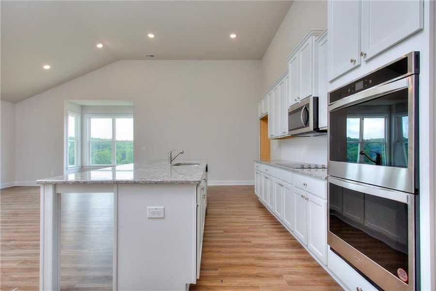 Furnished interior view inside a new home in , Homer (Image 12).
