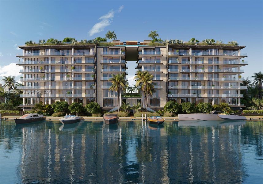 Condo located in Bay Harbor Islands, FL showcasing its design and architecture (Image 7).