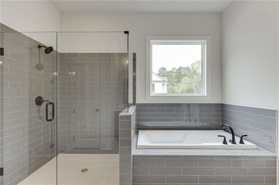 Furnished interior view inside a new home in , Cumming (Image 10).