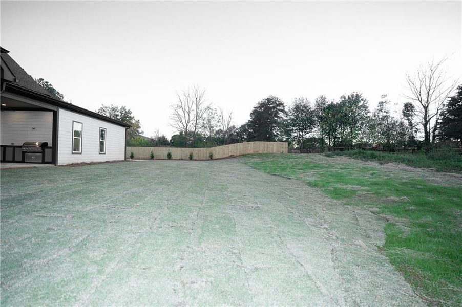 Exterior details and patio area of a home in , Cumming (Image 4). Exterior details and patio area of a home in , Cumming (Image 4).