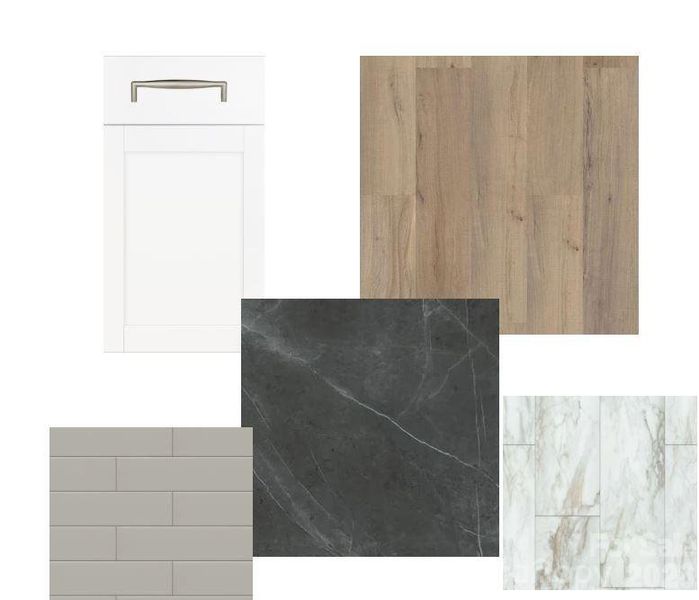 Sample of building materials used in homes in Central Living at Craig, Charlotte (Image 31).