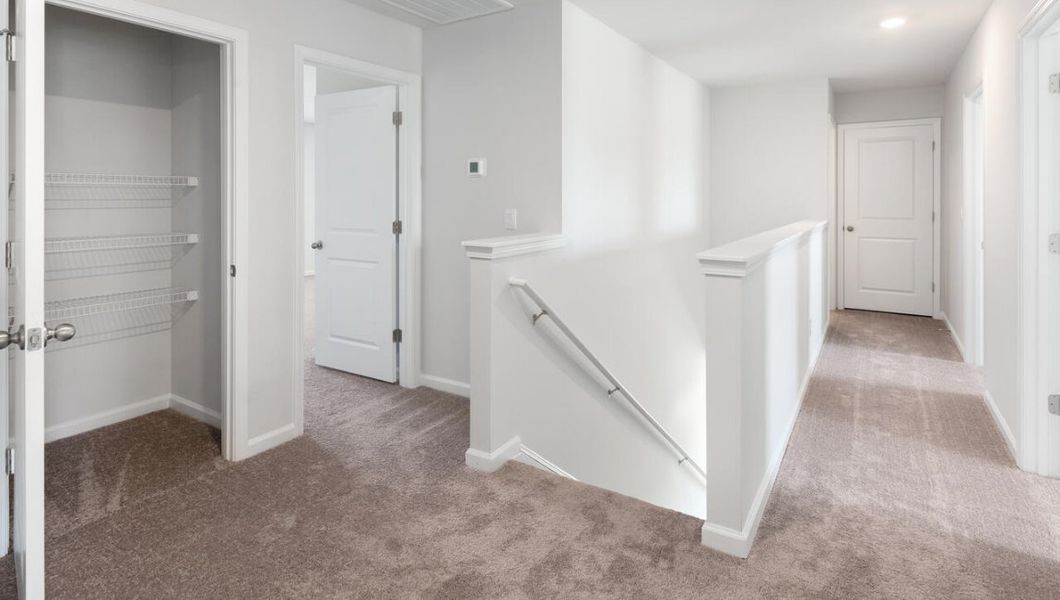 Spacious, unfurnished interior of a new home in Grayson Park, Leland (Image 23).