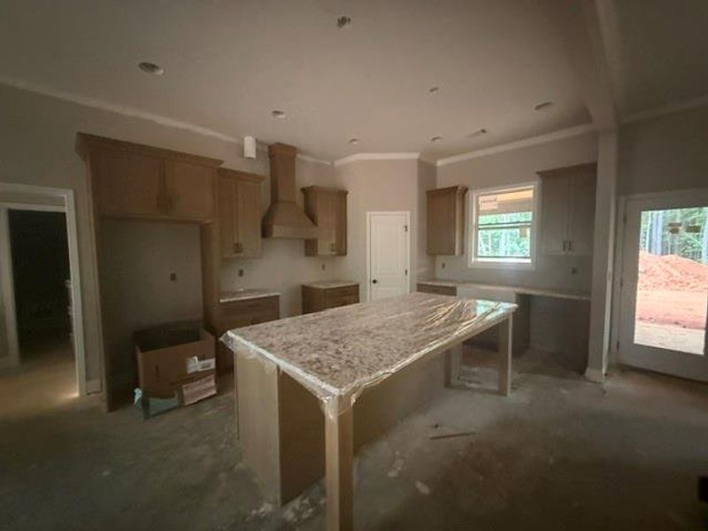 In-progress construction of a new home in , Temple, GA (Image 24).