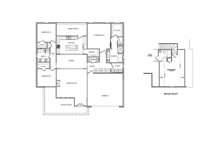 2D floor plan layout of this home in , Covington, GA (Image 5). 2D floor plan layout of this home in , Covington, GA (Image 5).