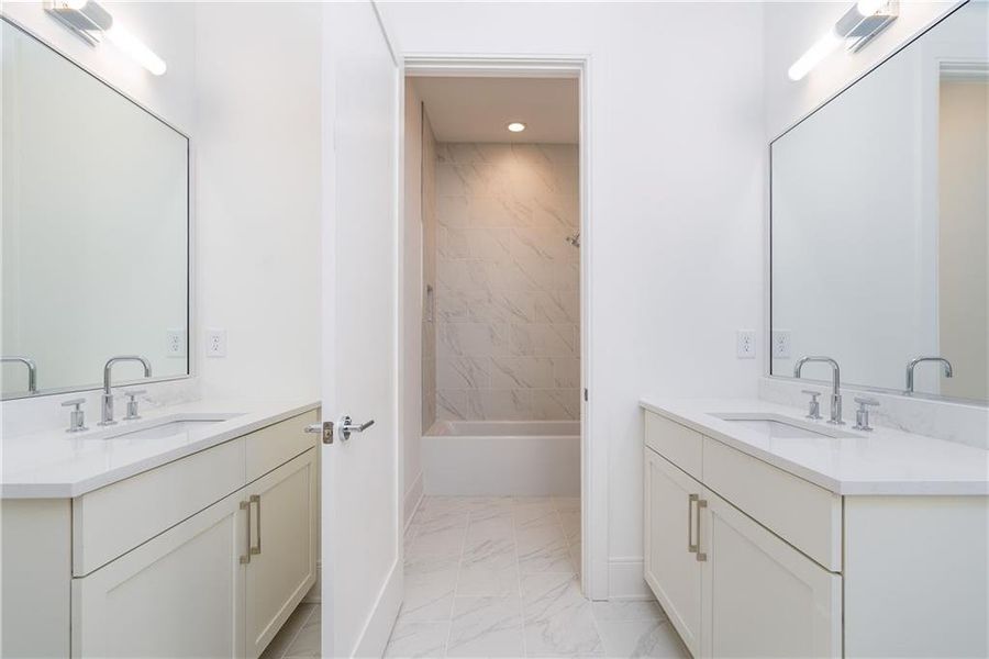Furnished interior view inside a new home in 1200 Ponce, Atlanta (Image 8).