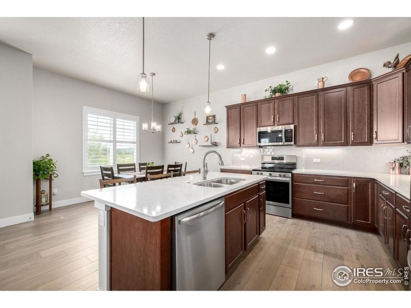 Furnished interior view inside a new home in , Loveland (Image 28).