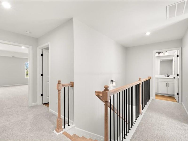 Spacious, unfurnished interior of a new home in Lake Shore, Winder (Image 16).