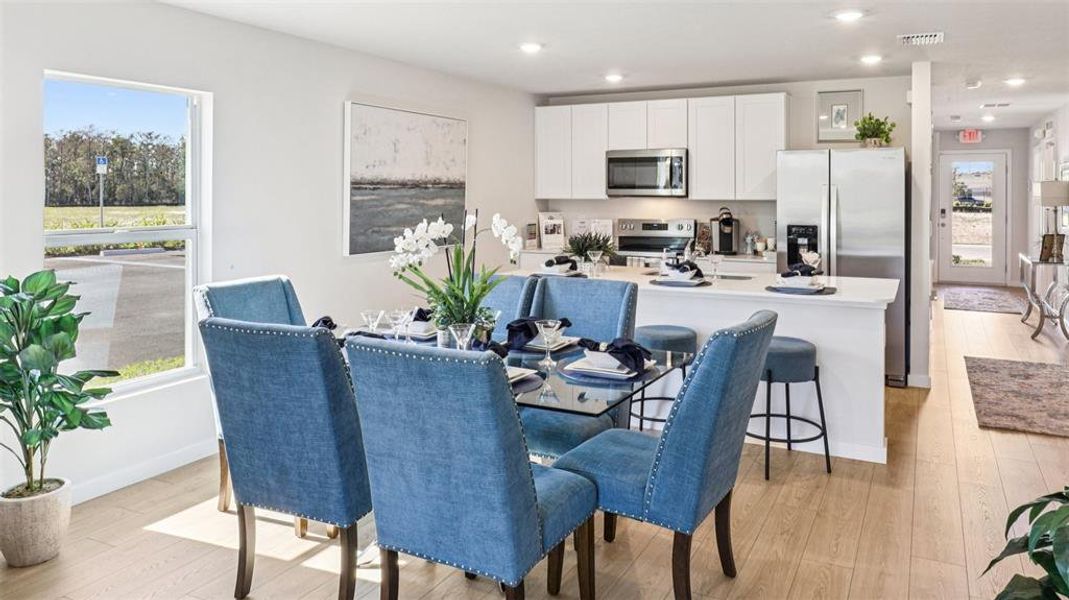 Furnished interior view inside a new home in Derby Creek, Ocala (Image 12).