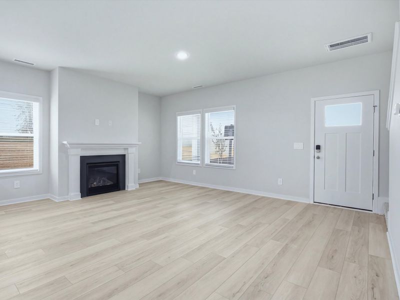 Spacious, unfurnished interior of a new home in Marshburn Landing - Bungalow Series, Wendell (Image 12).