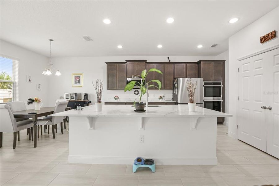 Furnished interior view inside a new home in Beresford Woods, Deland (Image 33). Furnished interior view inside a new home in Beresford Woods, Deland (Image 33).
