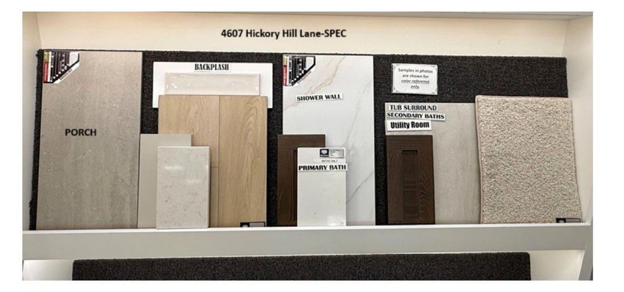 Sample of building materials used in homes in Pomona 50' & 55', Manvel (Image 3). Sample of building materials used in homes in Pomona 50' & 55', Manvel (Image 3).