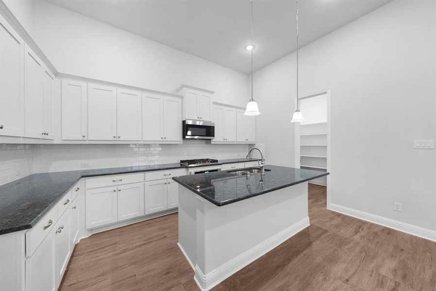 Furnished interior view inside a new home in , Greenville (Image 4).