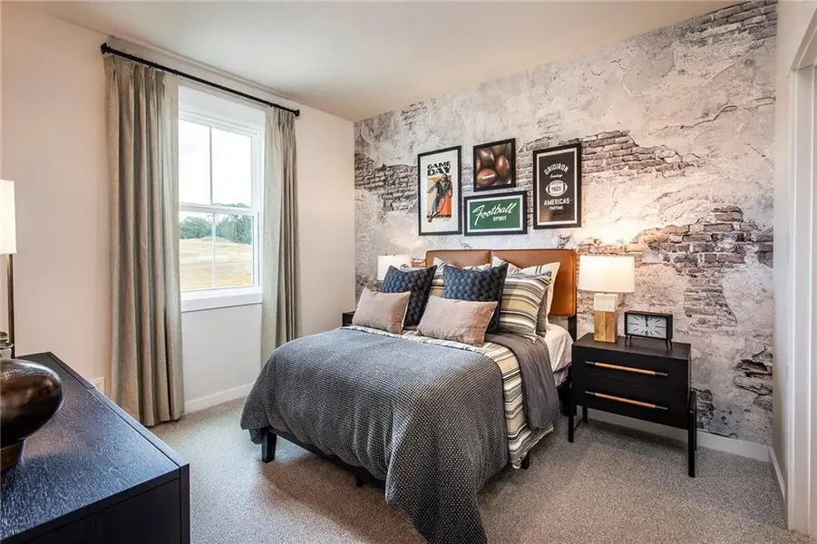 Furnished interior view inside a new home in Wisteria at GreenHouse, Marietta (Image 7).
