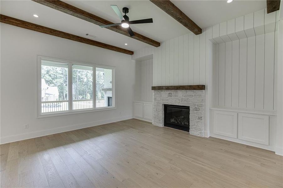 Spacious, unfurnished interior of a new home in , Buford (Image 56).