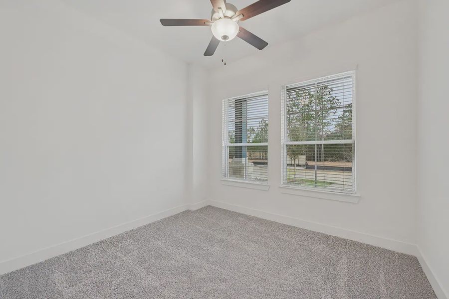 Representative unfurnished interior of a home built from the Pommery by Chesmar Homes in Kresston Chateau, Montgomery (Image 22). Representative unfurnished interior of a home built from the Pommery by Chesmar Homes in Kresston Chateau, Montgomery (Image 22).