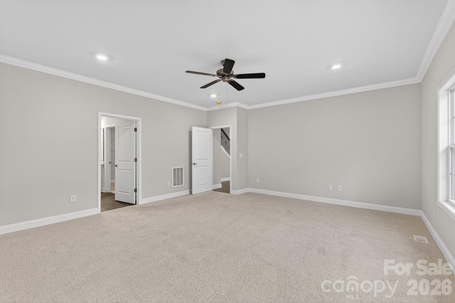 Spacious, unfurnished interior of a new home in Crystal Village, Albemarle (Image 10).