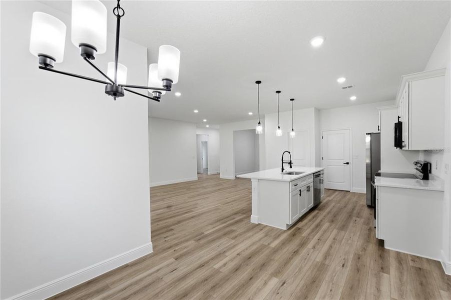 Furnished interior view inside a new home in , Ocala (Image 7).