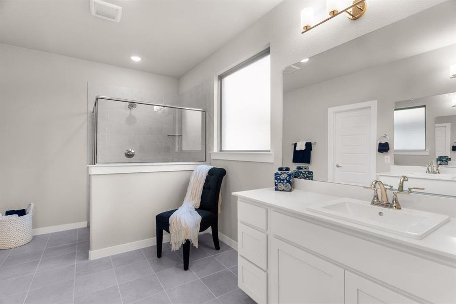 Furnished interior view inside a new home in Wolf Creek Farms, Melissa (Image 13).