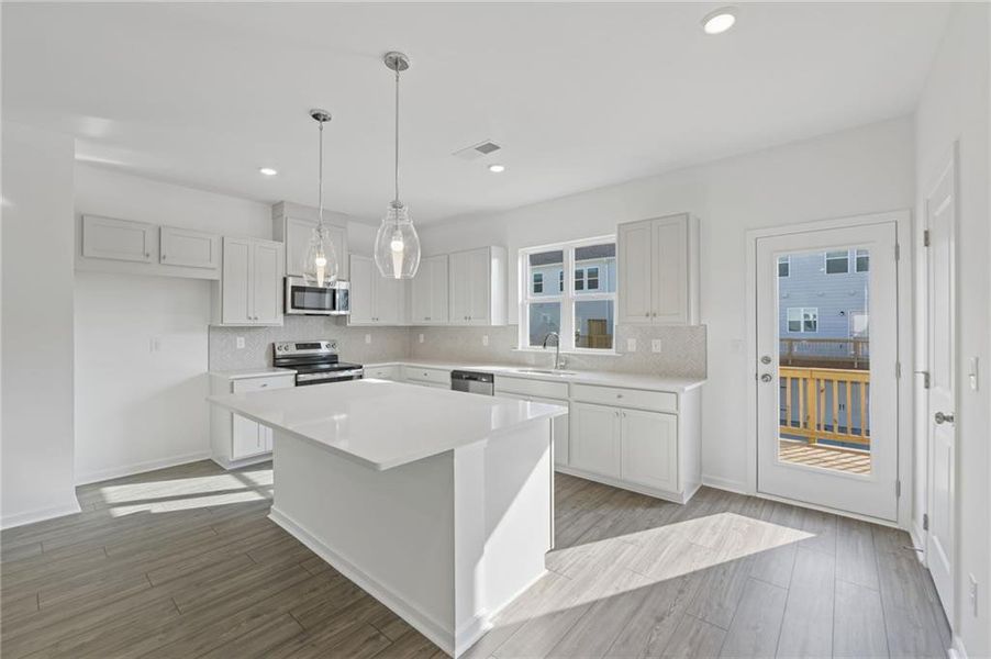 Furnished interior view inside a new home in Chandler Run, Tucker (Image 16).