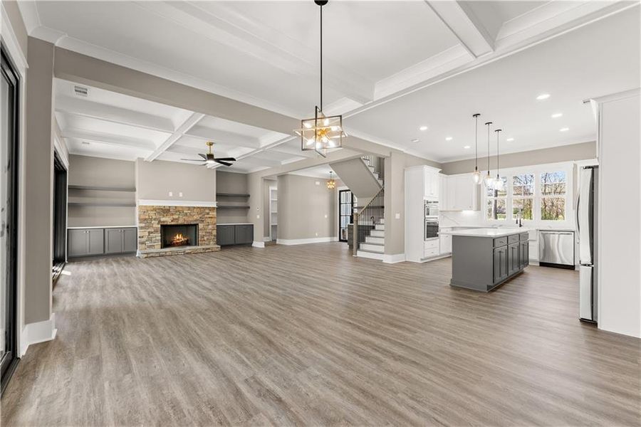 Spacious, unfurnished interior of a new home in , Ball Ground (Image 25).