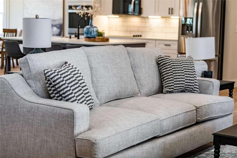 Close-up of interior finishes inside a home in , Morganton (Image 21).