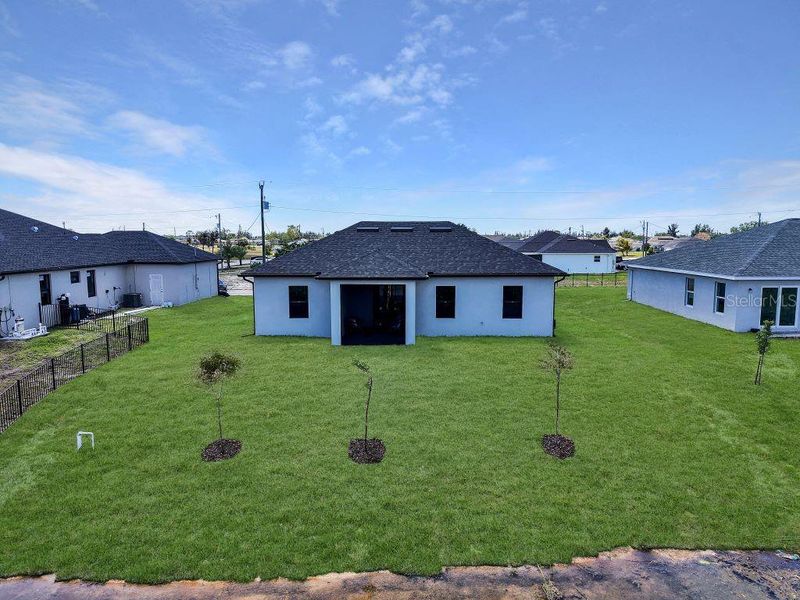 Exterior details and patio area of a home in , Cape Coral (Image 27). Exterior details and patio area of a home in , Cape Coral (Image 27).