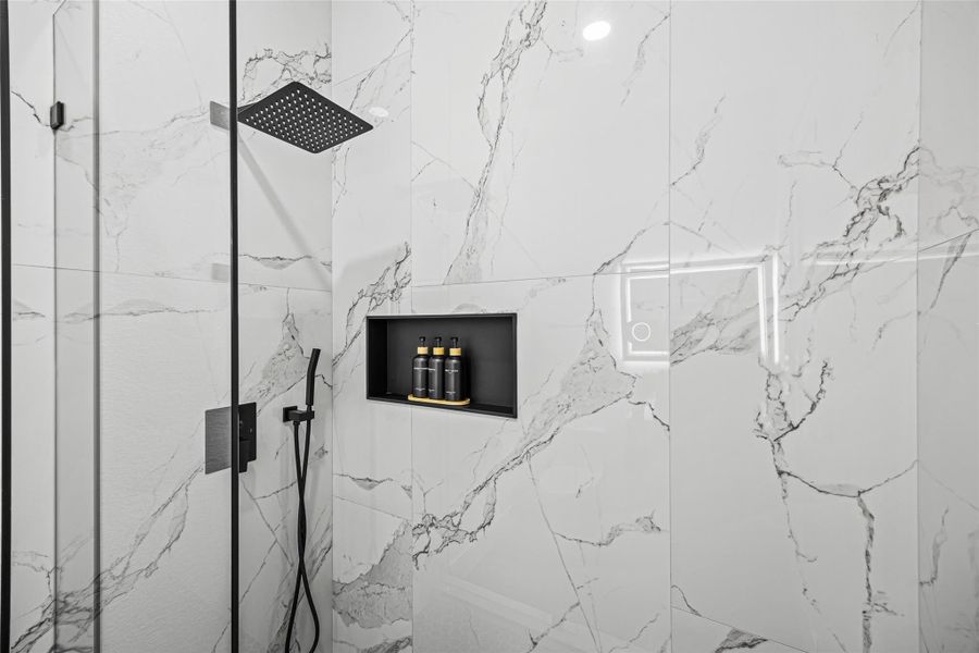 Close-up of interior finishes inside a home in , Houston (Image 20).