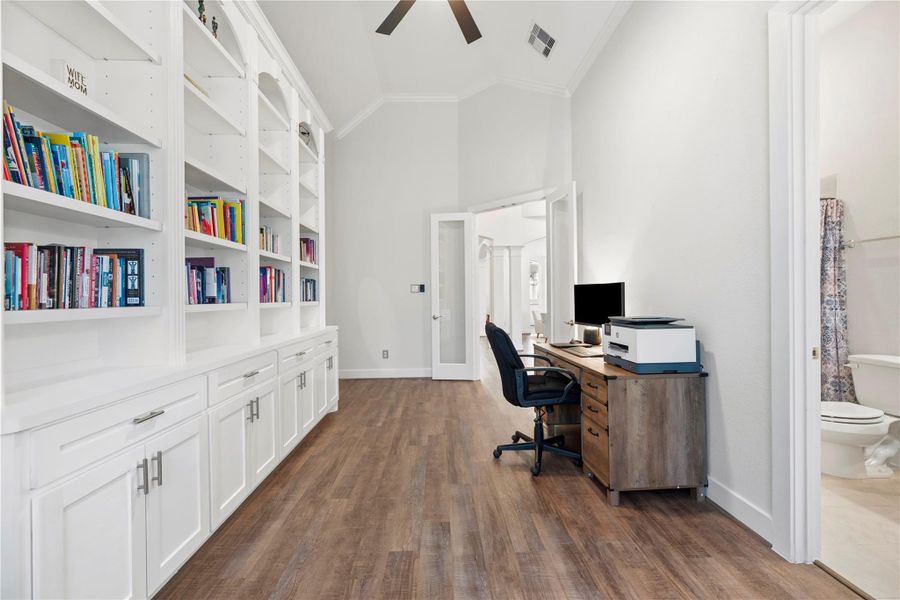 Furnished interior view inside a new home in , Cypress (Image 11).
