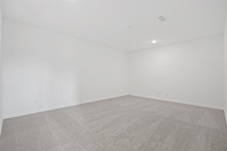 - Representative Photo - Upstairs Media Room