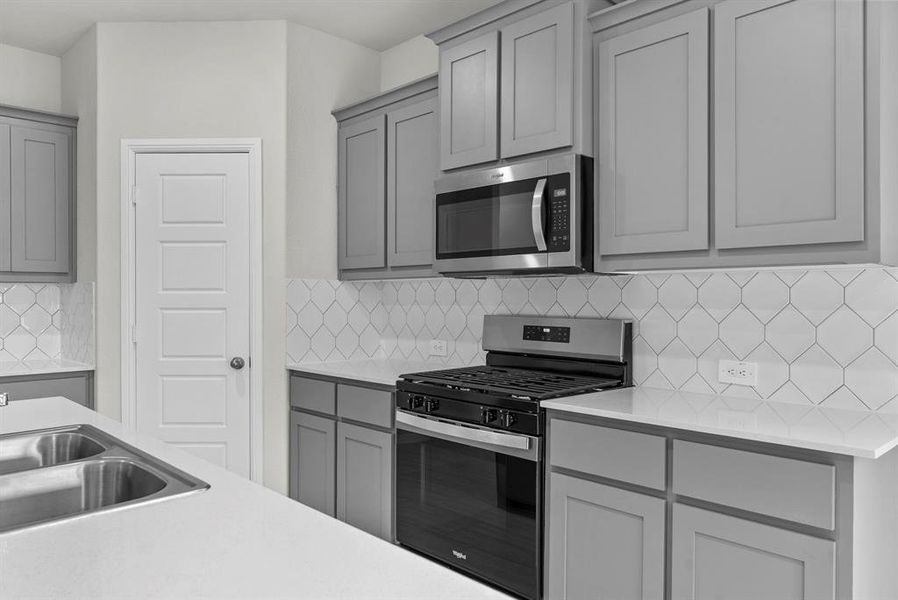 Furnished interior view inside a new home in The Canyons, Keene (Image 13).