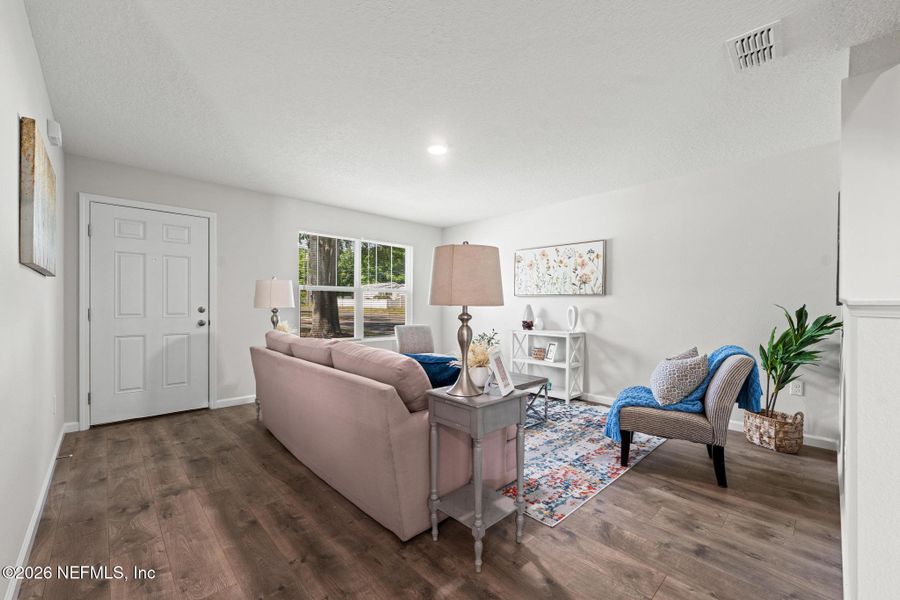 Furnished interior view inside a new home in , Jacksonville (Image 6).