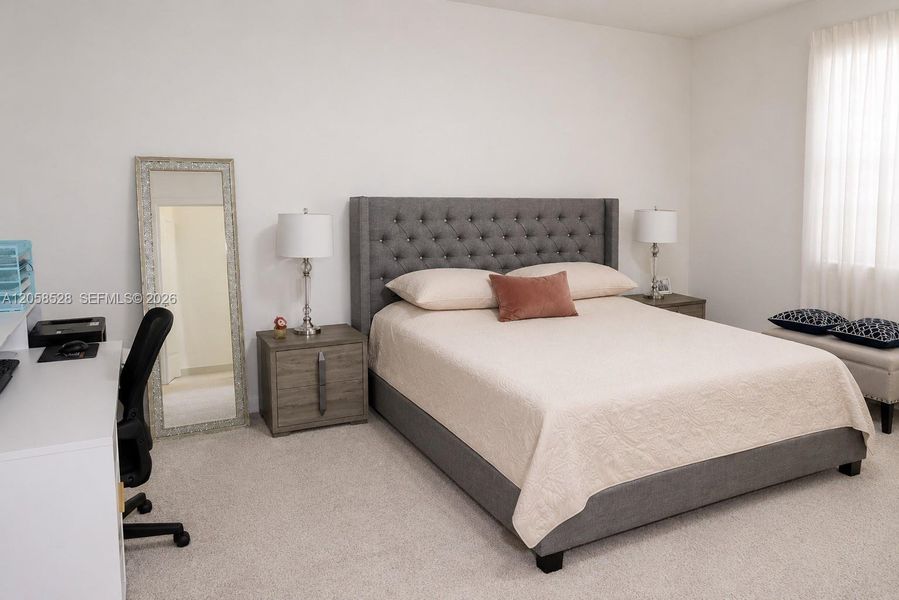 Furnished interior view inside a new home in , Miami (Image 8). Furnished interior view inside a new home in , Miami (Image 8).