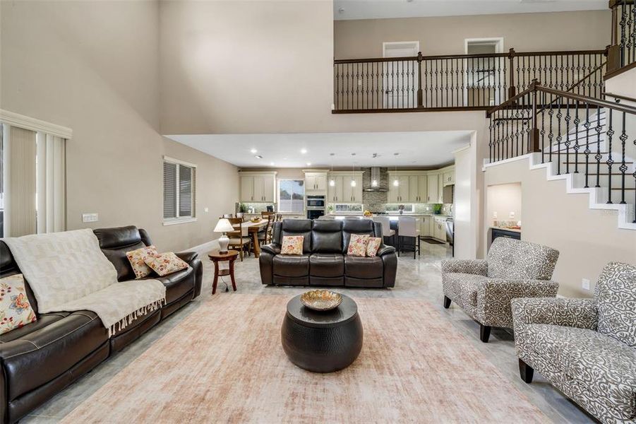Furnished interior view inside a new home in , Lakeland (Image 8). Furnished interior view inside a new home in , Lakeland (Image 8).