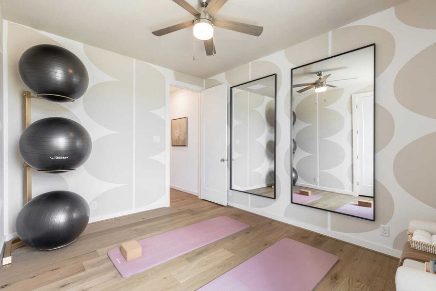 Representative Secondary Bedroom - some options shown