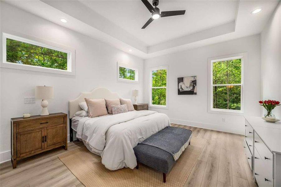 Furnished interior view inside a new home in , Jefferson (Image 31).