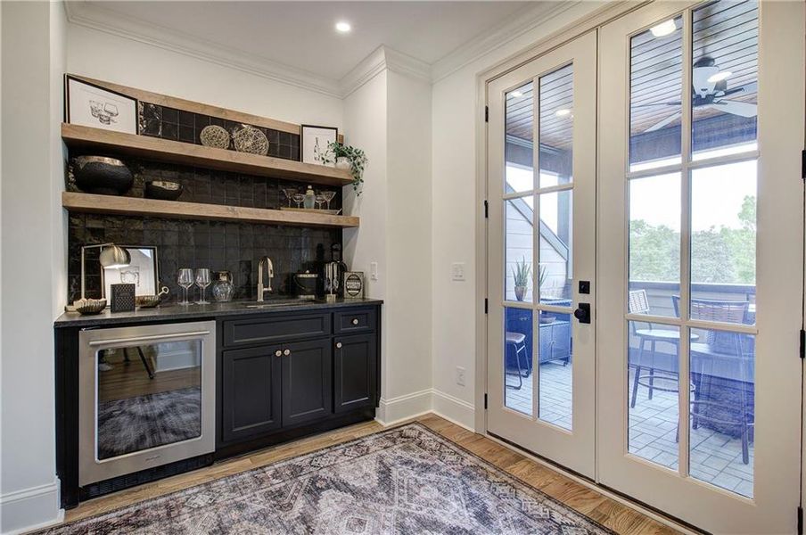 Furnished interior view inside a new home in , Cartersville (Image 17).