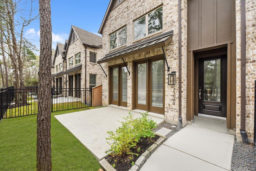 Exterior details and patio area of a home in , Montgomery (Image 3).