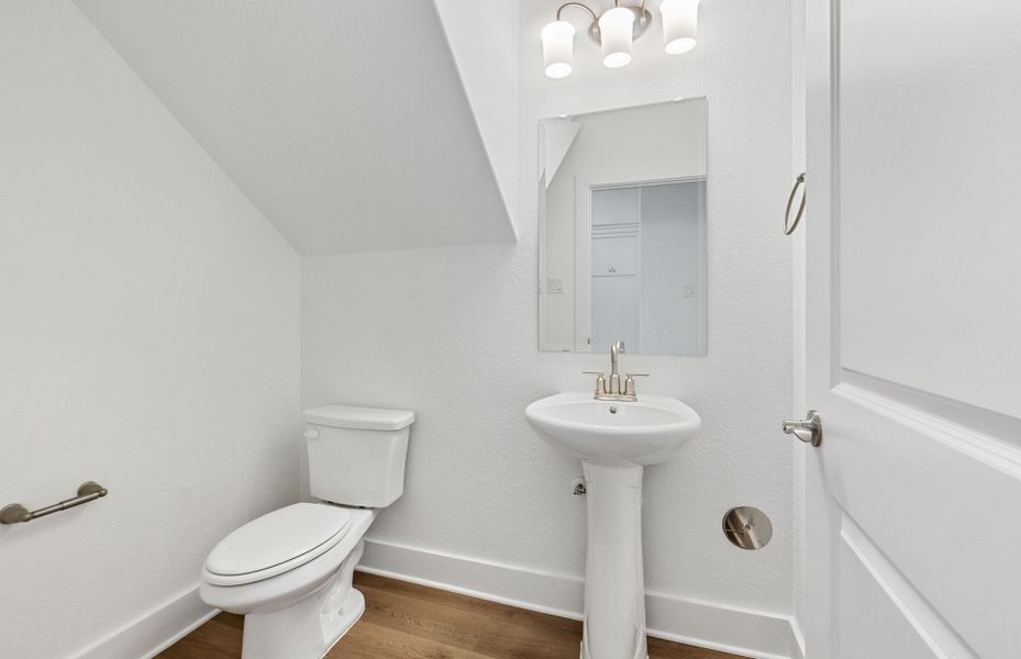 Furnished interior view inside a new home in Northpoint at Old Settlers, Round Rock (Image 10).