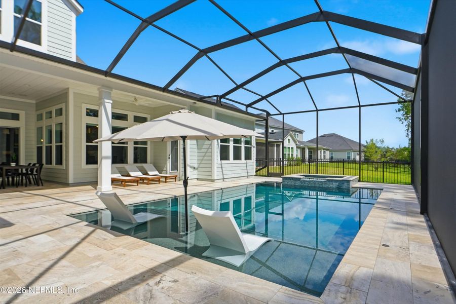 Exterior details and patio area of a home in , Ponte Vedra (Image 39). Exterior details and patio area of a home in , Ponte Vedra (Image 39).